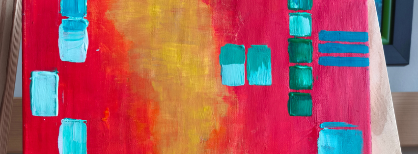 Abstract Acrylic Painting