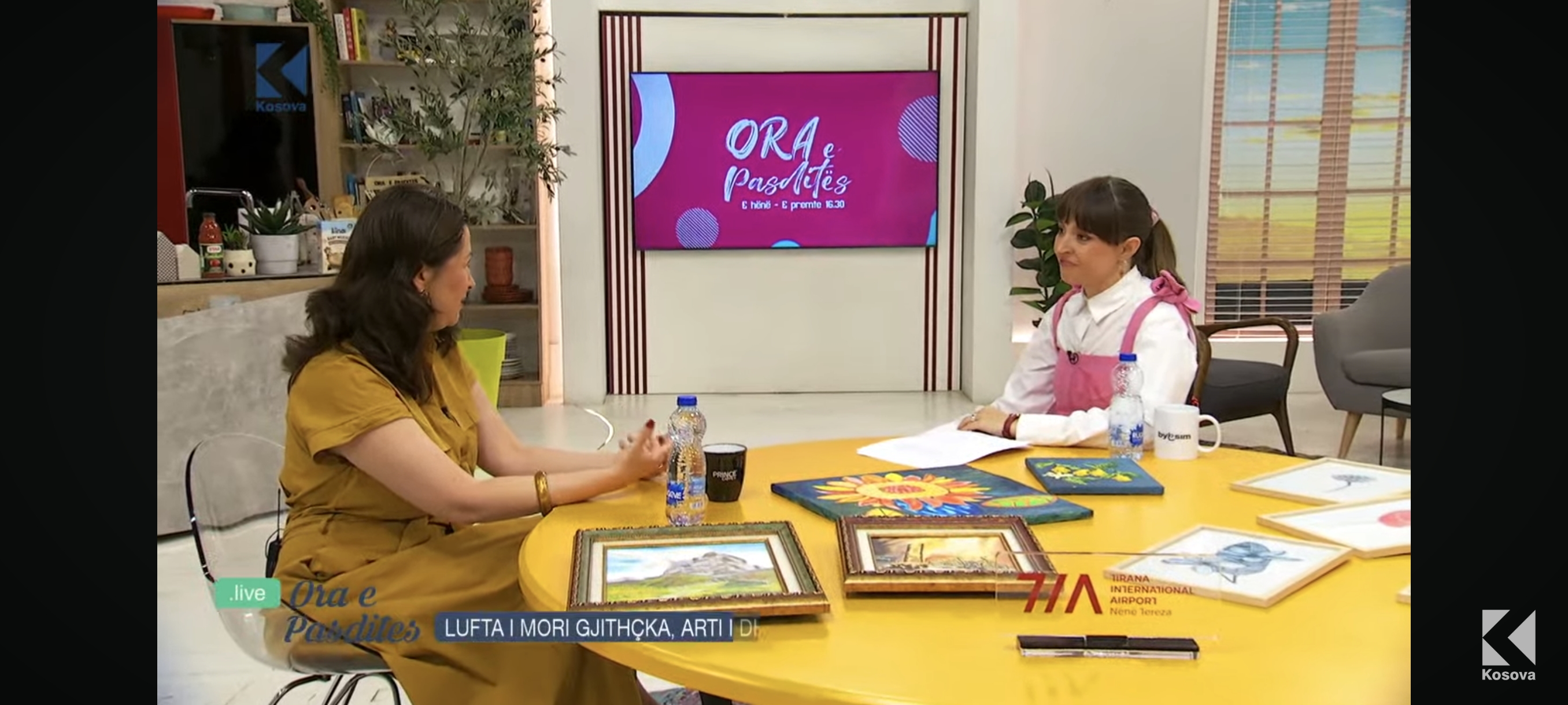 Art as a bridge: Discussing resilience and culture on national TV