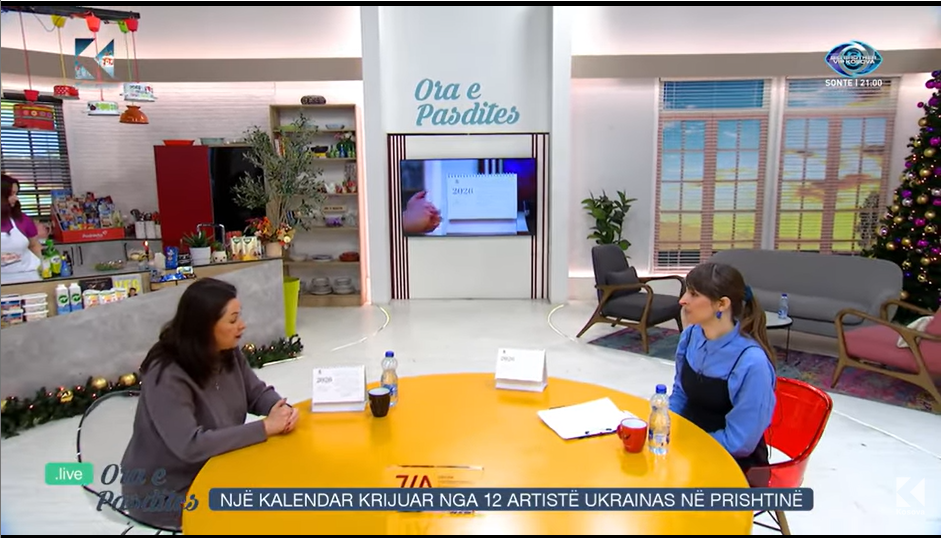 12 Months, 12 Artists, One Prishtina: Interview on Klan Kosova TV