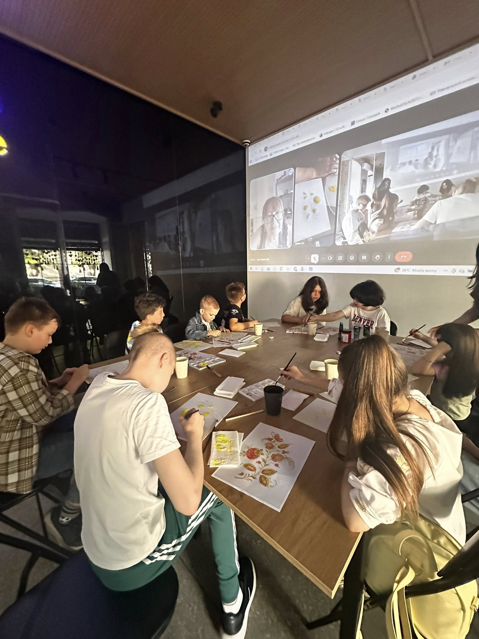 From Kosovo to Azerbaijan: Children Unite Through Ukrainian Petrykivka Art